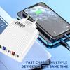 65W Multi-port USB Type C Fast Charging Charger PD Quick Charge Phone Charger Wall Adapter For iPhone 17 Samsung Xiaomi Huawei