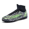 1233 large size high top football shoes new indoor and outdoor training shoes AG student football shoes TF broken nail shoes women