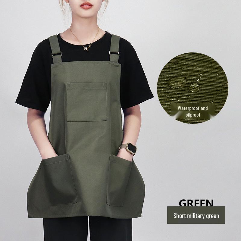Custom Logo Kitchen Workwear: Apron Vest for Coffee Shops & Catering