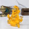 Ganesha Mango Terracotta Finish | for Car Dashboard | Gifting | Office Desk | Home Decor