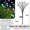 Romantic Solar Firefly String Lights for Outdoor Lawn, Garden, Courtyard, B&B, and Restaurant Decor