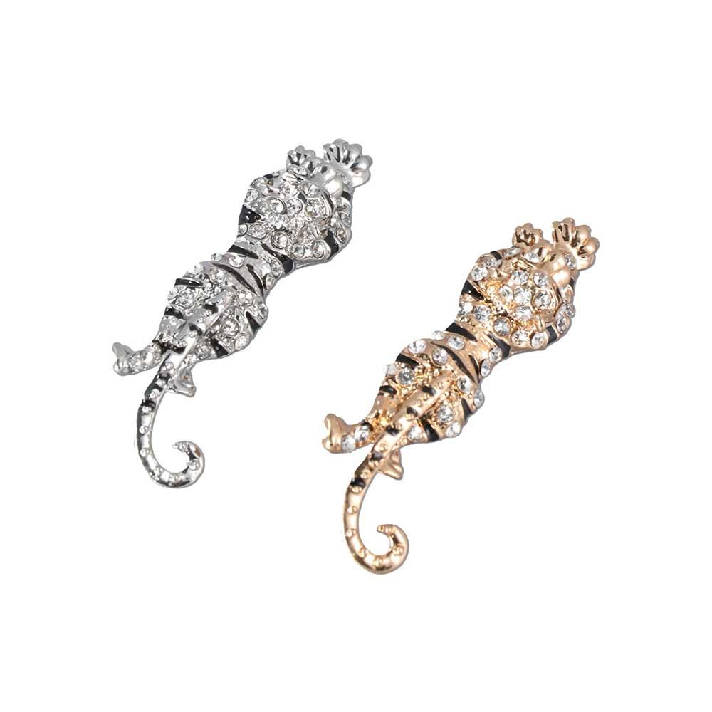 Female New Year Gifts Zinc Zinc Alloy Korean Style Pin Enamel Badges Fashion Jewelry Tiger Brooches