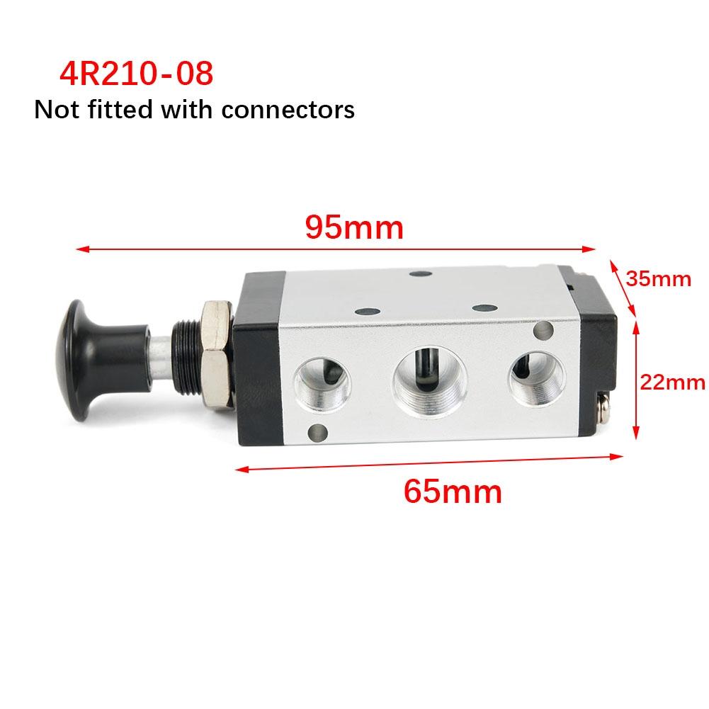 4R210-08 Pneumatic valve Push Pull Pneumatic Valve 2 Pos