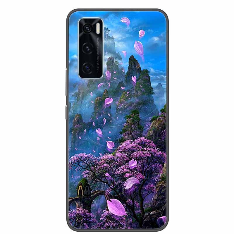 Pro Vivo Y70 Pouzdro Mramorové Měkké Silikonové Zadní Kryty pro Vivo Y70 Kryt Telefonu pro Vivo Y70 Y 70 VivoY70 Coque Funda Roztomilý Kreslený