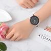 Lvpai Women's Casual Quartz Leather Band Watch Analog Valentine Gift Crystal Stainless Steel