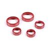 Colorful Car Center Control Air Conditioner Switches Cover Trims Button Rings