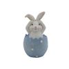 Home Resin Colorful Easter Animals Sitting On Eggshells Desktop Ornaments Cute Family Series.