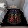 3D Chakra Printed carpet non-slip carpet door mat Yoga mat bedroom decoration area rug bedroom decor birthday gift