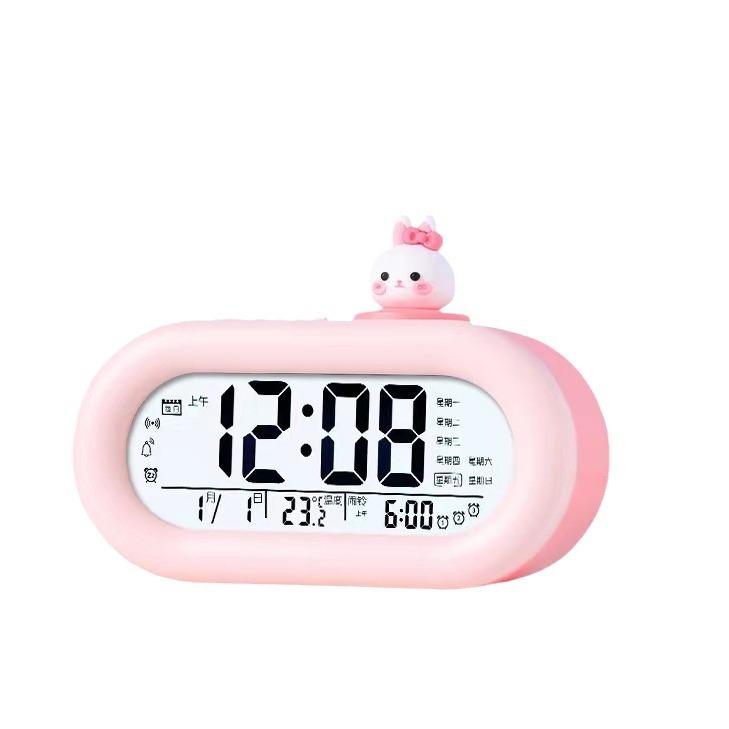 New Smart Alarm Clock for Junior High School Students Special Wake Up Artifact for Children and Girls Electronic Desktop Clock Table