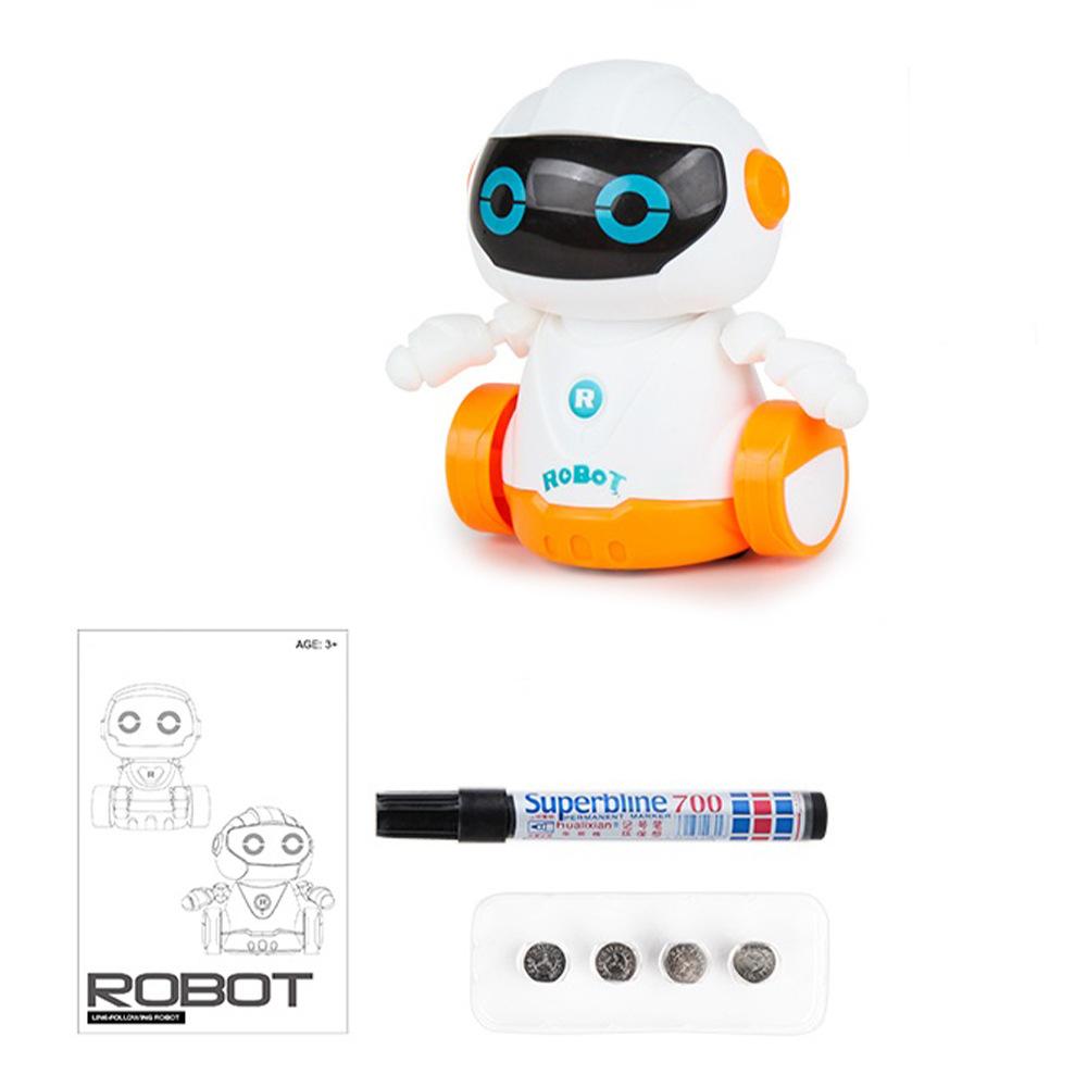 Smart Robot Toy For Early Education Track Drawing Cute Fun Sound Effect Children's Gift Intelligent AI Toy Educational Plaything