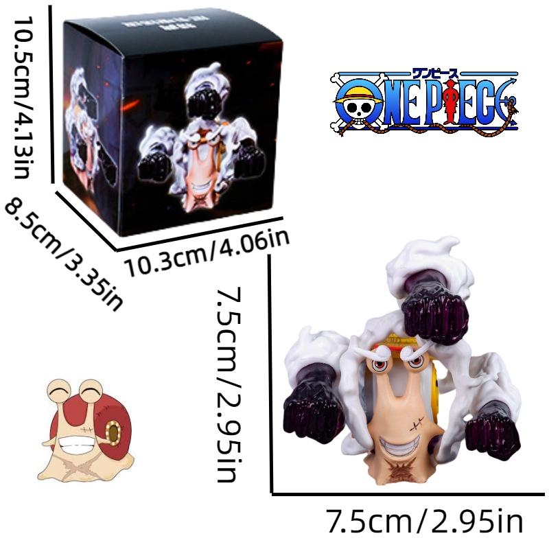 

High-quality Pvc Material Nika Telephone Bug One Piece Gk Wano Country 8cm Action Figure Model