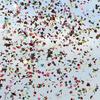 Rainbow Star Metallic Foil Confetti 8000 Pcs Shiny Star Table Confetti for Fill Balloon Wedding Graduation Party Decorations,60g of pack