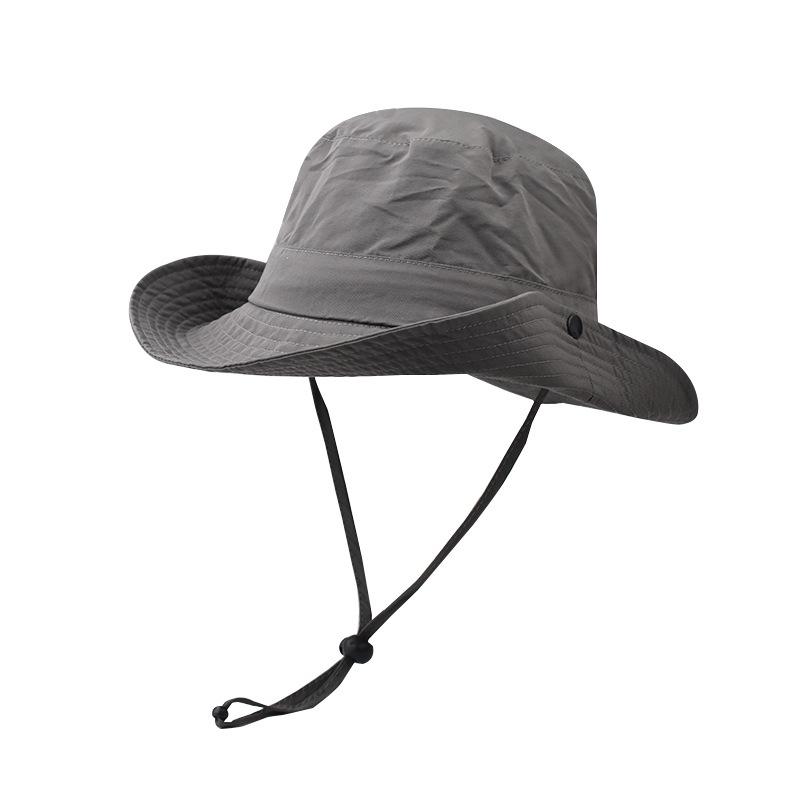 Bucket Hats Sun Hats Outdoor Ms bucket hat Alpine cap Breathable Absorbent Fishing hat hat Sun protection Hat