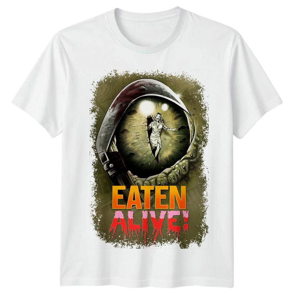 Eaten Alive 1976 Movie Poster Inspired Tshirt Retro 70s Tee Unisex
