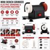Adjustable Speed Desktop Grinding Machine Abrasive Wheels Electric Grinder for Home