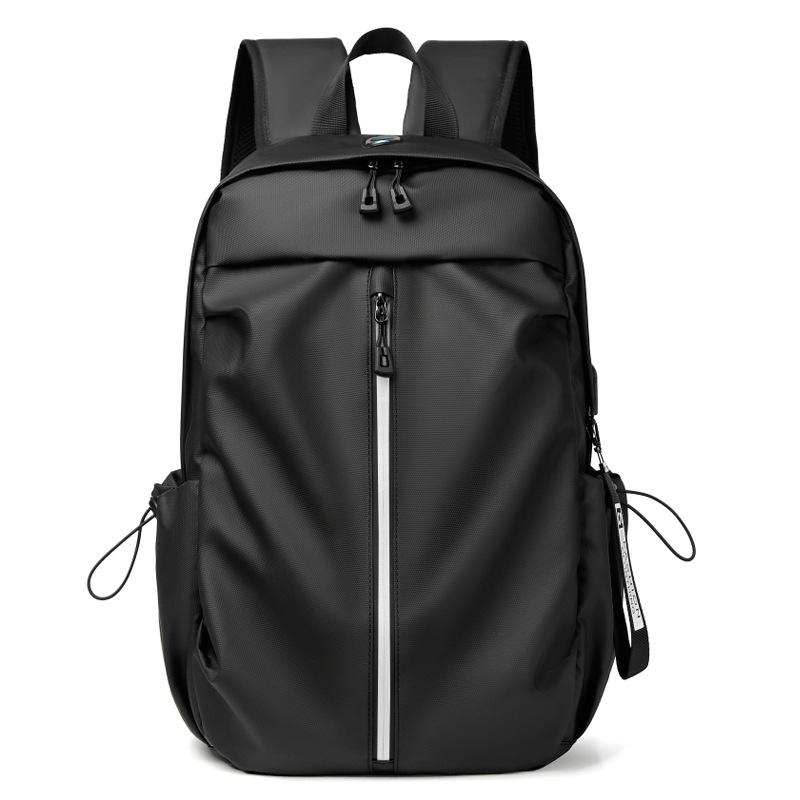 

Men s Versatile Casual Backpack: Large Capacity for College, Commuting, and Short Trips чёрный