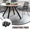 12pcs Leveling Feet Adjustable Rubber Furniture Levelers With M6 Screws Leg Leveler For Table Chair Cabinet Sofa Floor Protector