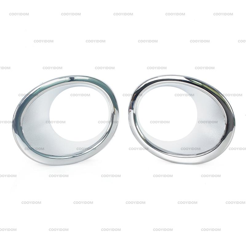 For Car 2 Pcs Fog Lamp Cover Front Fog Light Frame Front Fog Lamp Bezel Car-stying For Honda CR-V CRV 2007 2008 2009 2010
