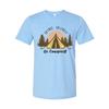 Go Camping Graphic Tee For Outdoors Enthusiasts Unisex Short Sleeve Shirt With T