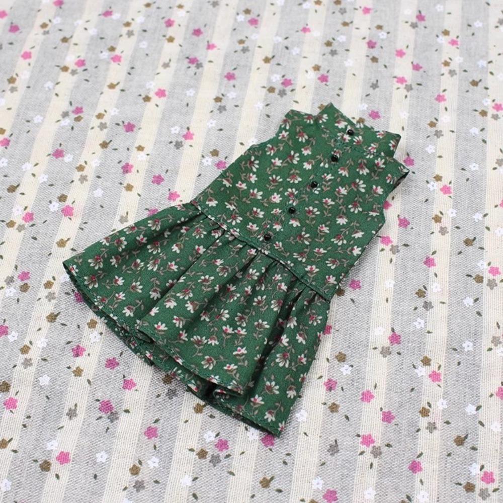 

Цветочные платья ручной работы, симпатичная кукольная верхняя одежда, одежда для кукол azone OB24 ICY DBS для кукол blythe 8