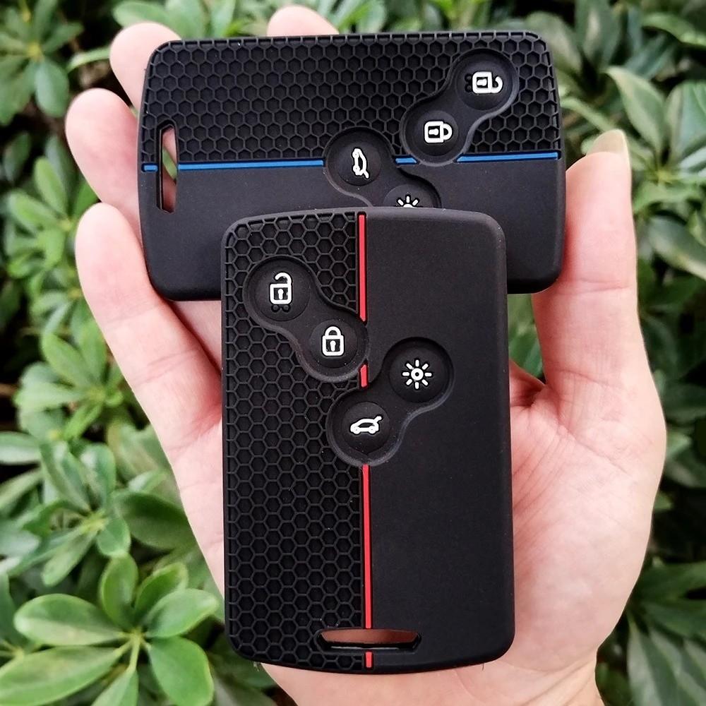 Car Key Case for Renault Duster Captur Clio Logan Megane 1 2 3 Koleos Scenic Nema Fluence Zoe