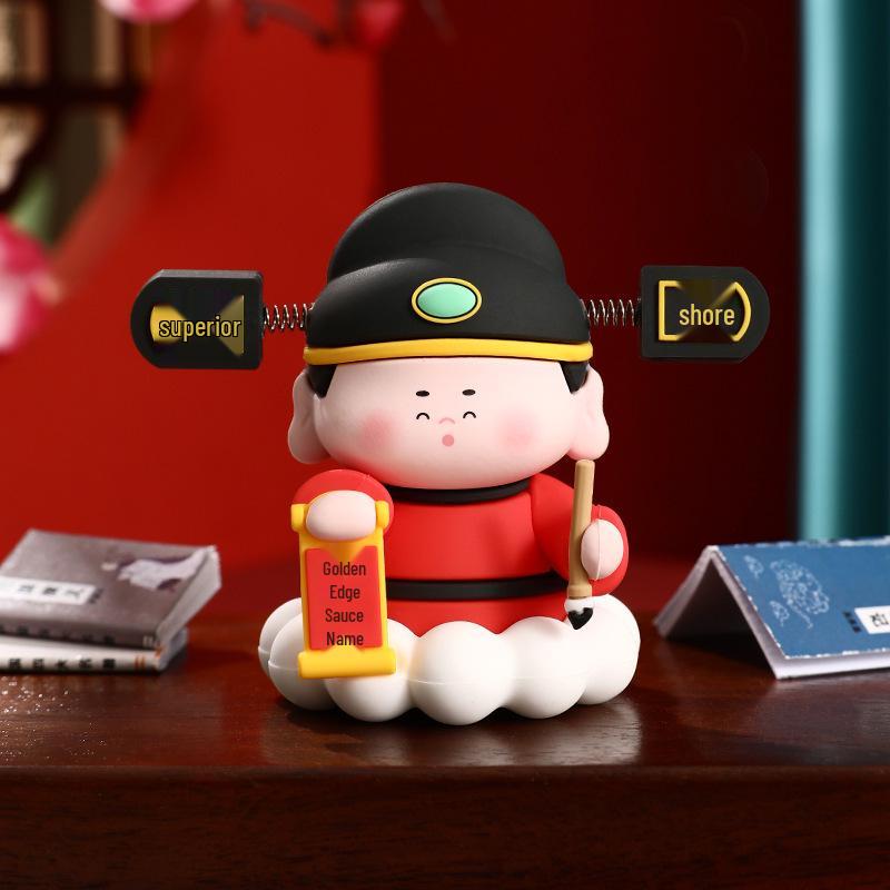 Golden List Title Figurine - Creative Graduation Gift for Exams like Gaokao & Zhongkao Standard Size