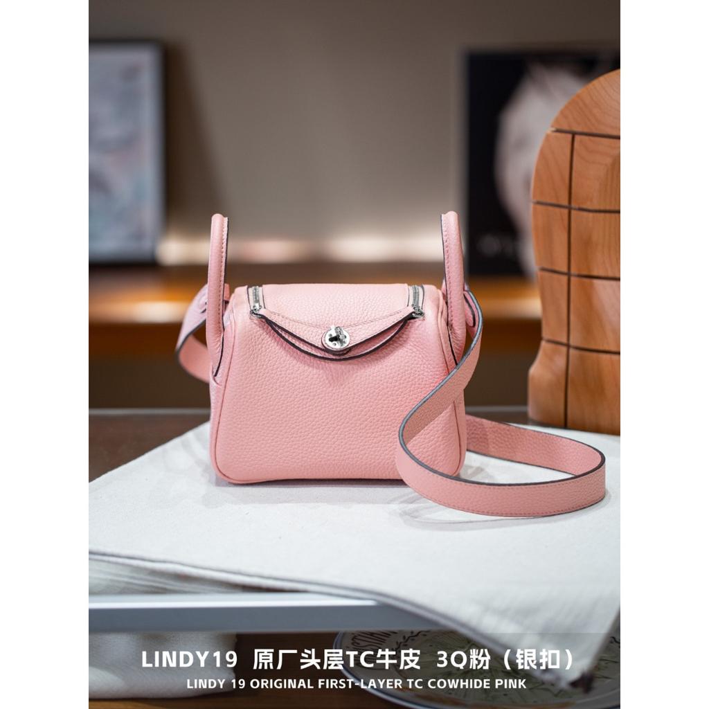 Kazilan Lindi 19cmTC Leder Arzttasche Hardware Handheld Umhängetasche Schultertasche Damen Tasche Trend