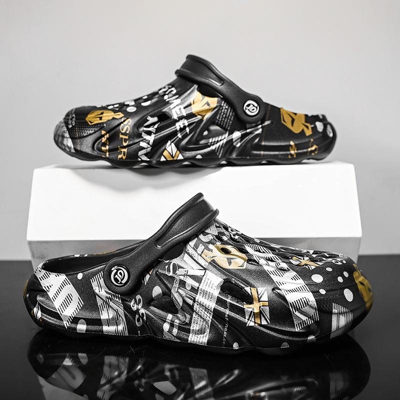 

Мужской летний тренд: Носите сандалии, швабры и наступайте на фекалии, чтобы предотвратить скольжение и появление неприятного запаха.. Пляжные сандалии Cave 45 чёрный