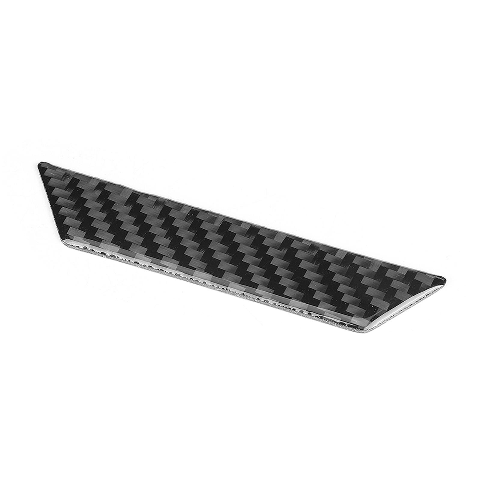 Carbon Fiber Center Console Storage Box Trim Sticker Fit for Honda Civic 10th 2016 2019