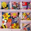 Atelier Bbingo Kunst Kissenbezug Kissenbezug Plüschstoff Weich Beidseitiger Druck Heim Sofa Hohe Qualität Kissen