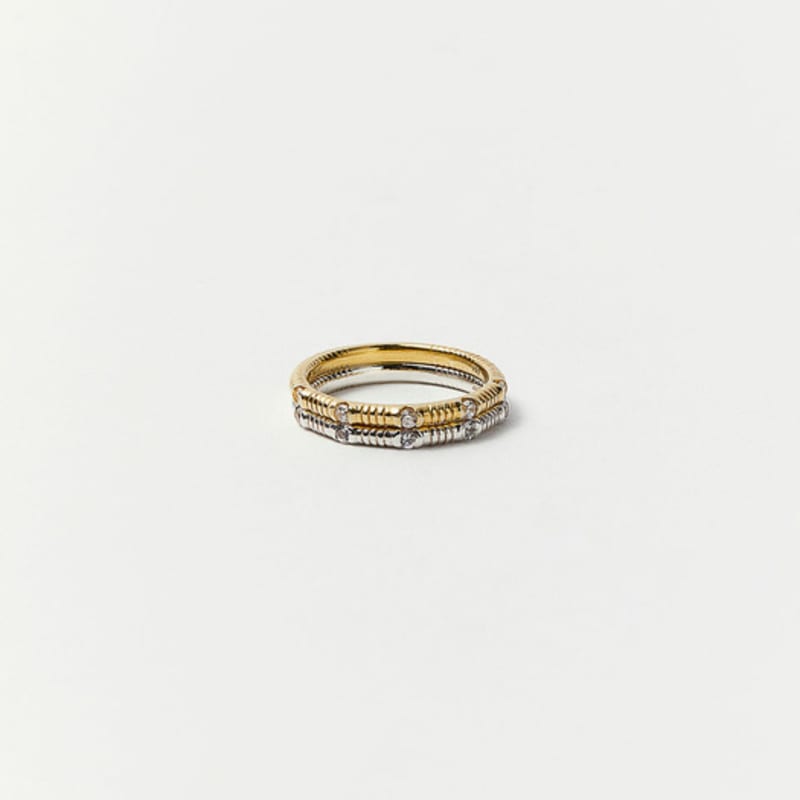 EVERGLOW Five Stone Ring