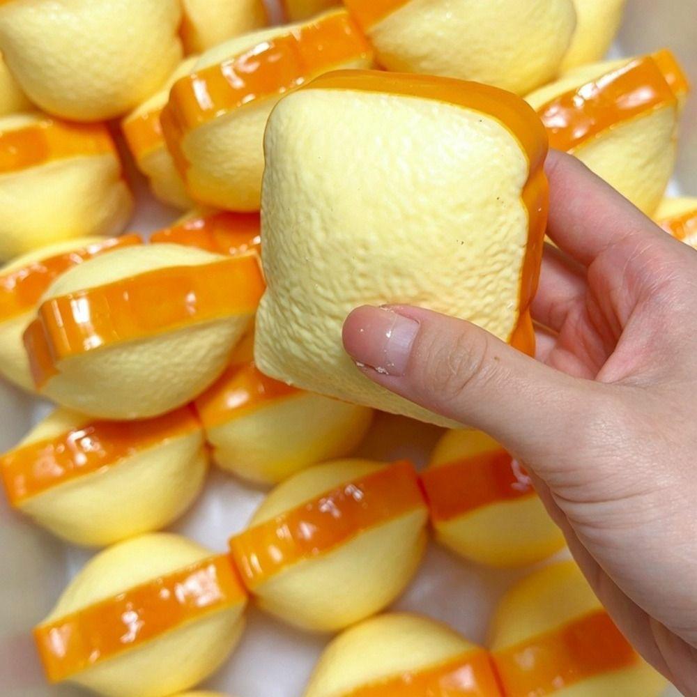 Crunchy Toast Bread Squishy Toy Soft Sensory Fidget Toy Children's Gifts