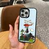 Sweet Cartoon T-The L-Little Mole   Phone Case For iPhone17,16,15,14,13,12,11 Plus,Pro Max Colored Silver Plated Inside Cover