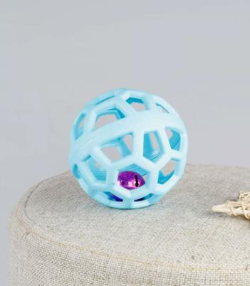 

Geometric Hollow Molar Pet Toy Ball One Size