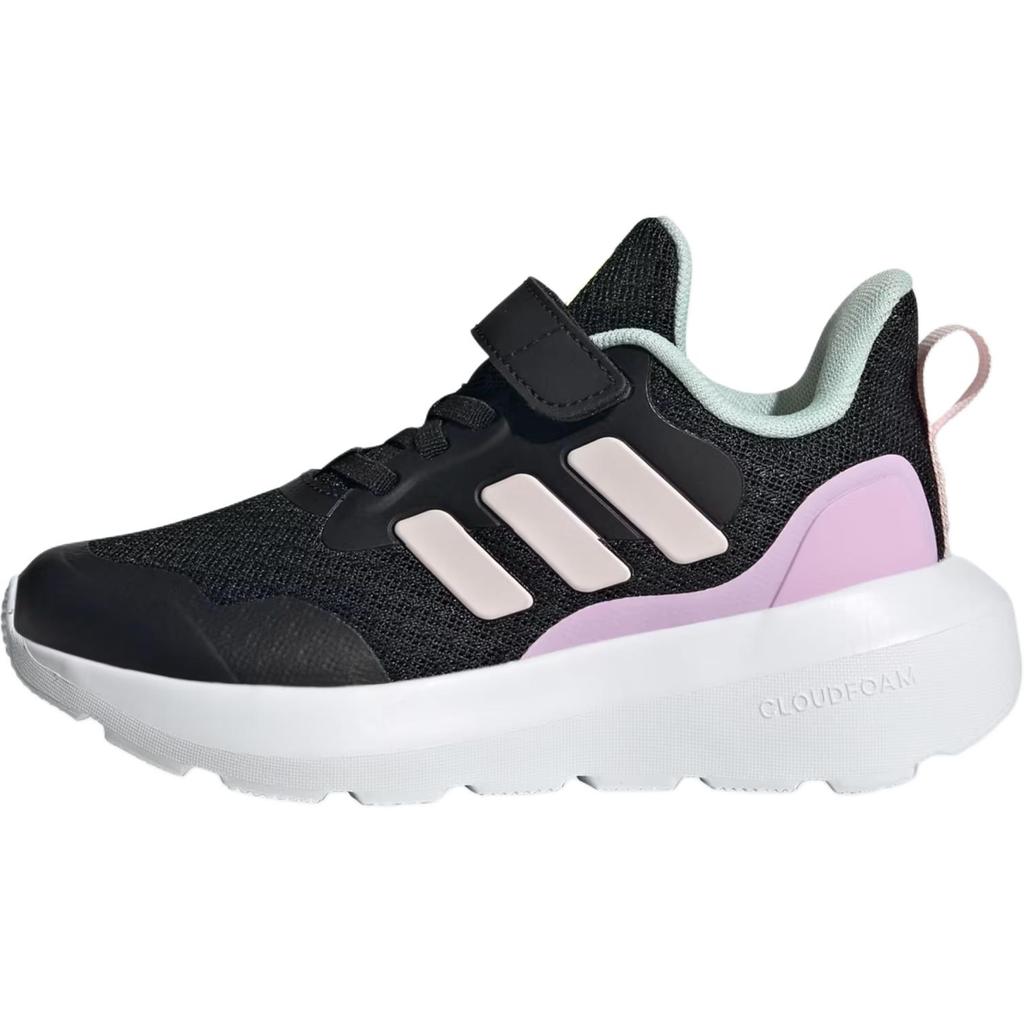 Adidas FortaRun 3 C Black Bliss Lilac Kids Sneakers Core-Black Clear-Pink JI2192