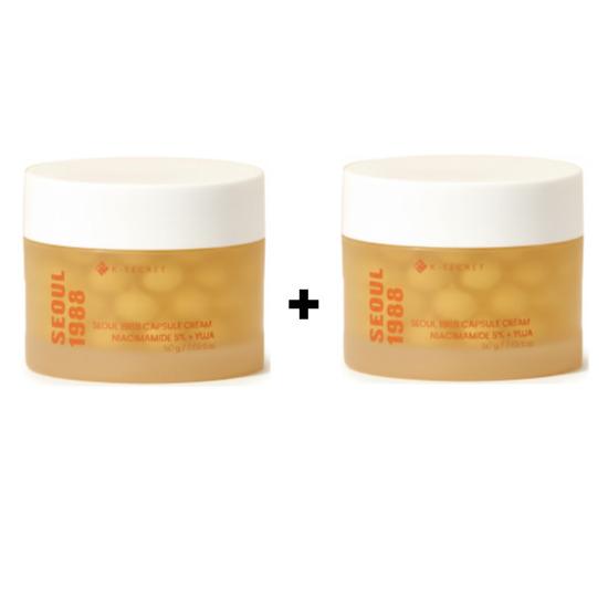 

[K-SECRET] Seoul 1988 Capsule Cream – Niacinamide 5% & Yuja Brightening Moisturizer Capsule Cream 2
