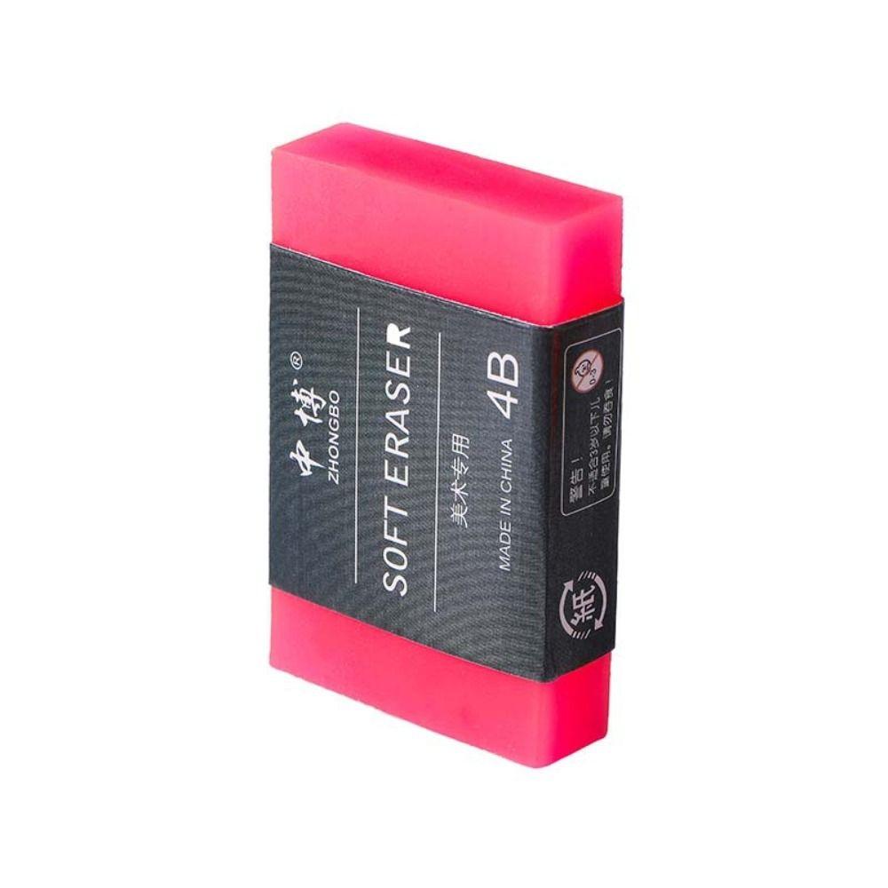 

Принадлежности для коррекции живописи Канцелярские товары Мыльный ластик Ластик для протирки 4B Ластик для эскизов Карандашный ластик розовый