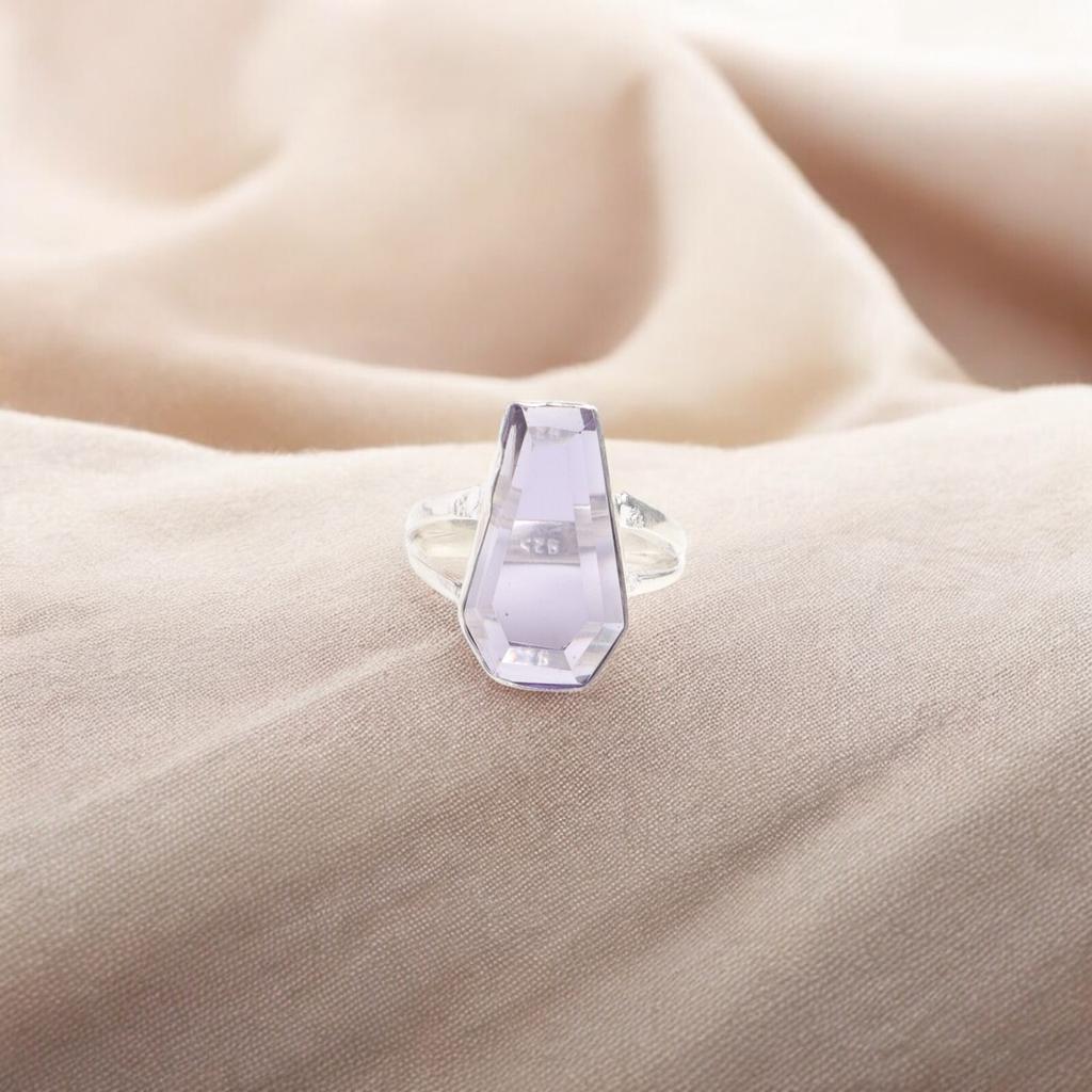 Natural Iolite Gemstone 925Sterling Silver Jewelry Handmade Stylish Ring For Her RR-47-7
