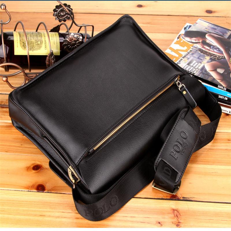 Klassische Umhängetaschen Luxus Vintage Herren Tasche Junge Wasserdicht PU Leder Business Stil Herren Messenger Crossbody Lässige Handtasche