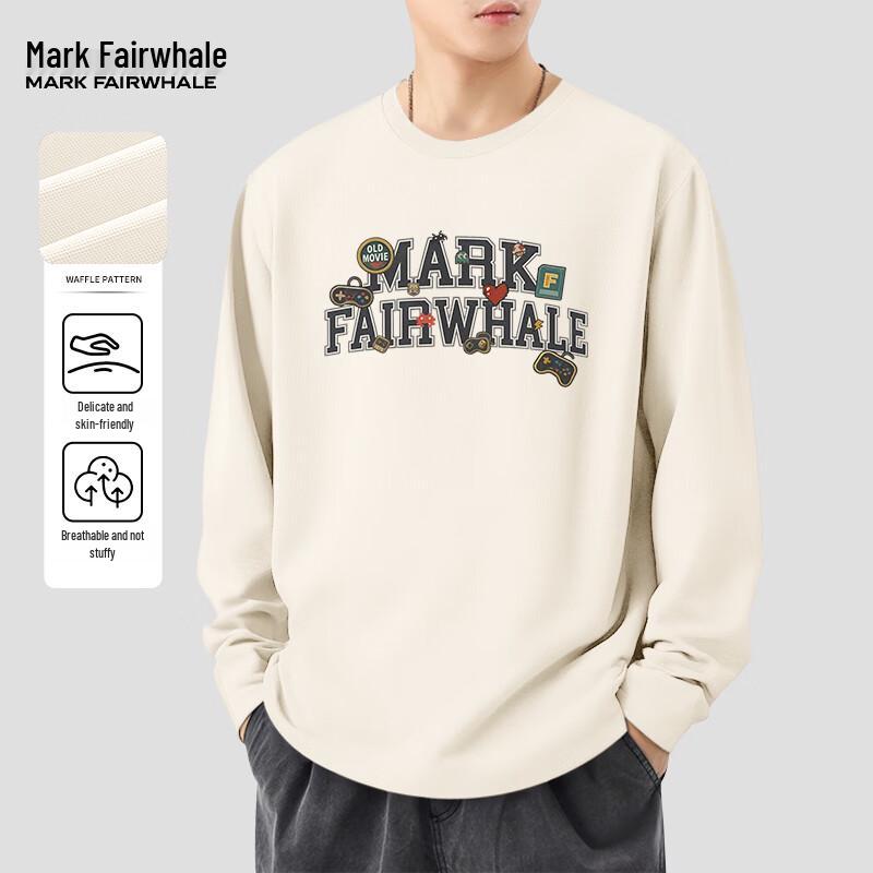 Mark Fairwhale Men s Waffle Knit Long Sleeve T-Shirt L