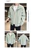 2025 Men's Casual Korean Style Trendy Jacket - Breathable & Comfortable for Spring and Autumn
