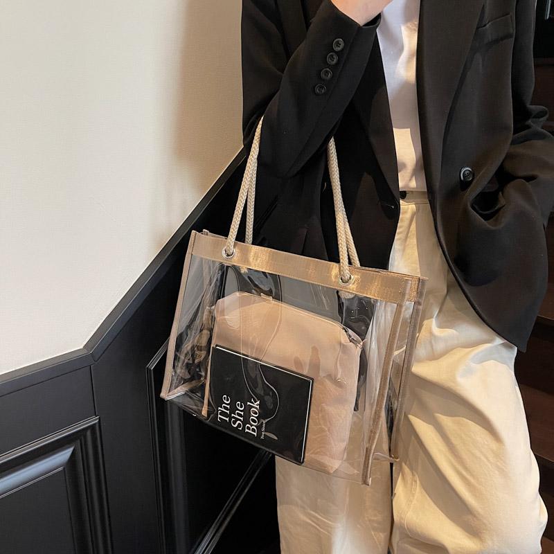 Tote Bag Women's Transparent Handbag Shoulder Bag