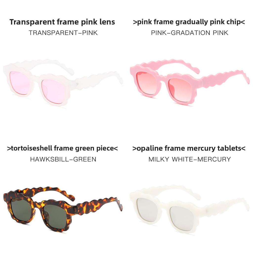 Womens Unique Geometric Sunglasses With Uv400 Protection For Fashion Outings And Parties