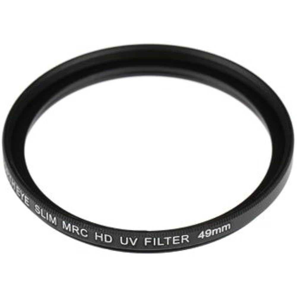 CANON RF-S18-45mm F4.5-6.3 IS STM Compatible Multi-Coat UV Lens Protection Filter 49mm
