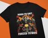 Born To Shit Forced To Wipe - Funny Skeleton Meme T-Shirt, Unisex T-Shirt