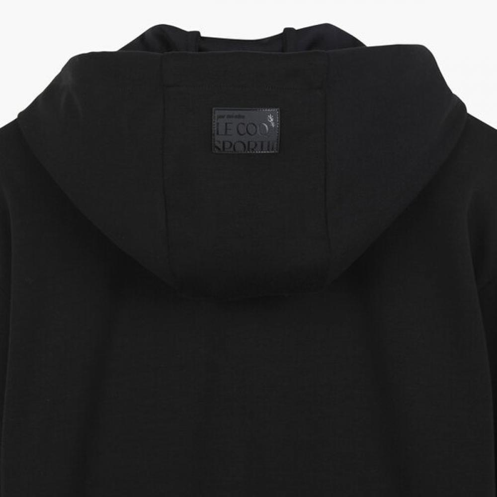 Le Coq Sportif Women doubLe Tension Hooded Zip Up Black Qp122oft11