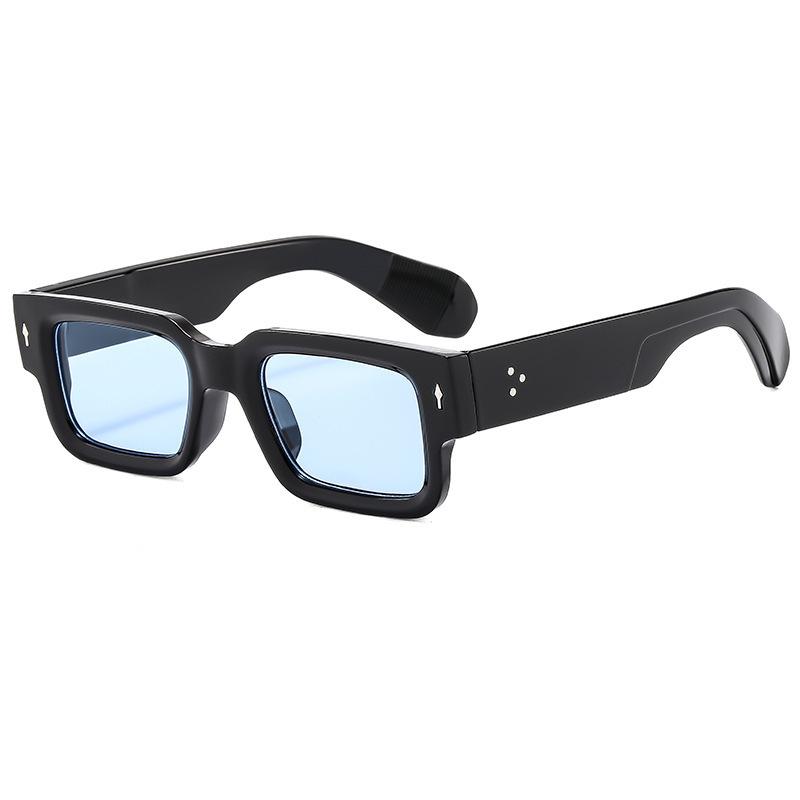 Arrow Rice Nail Sunglasses Square Fashion Sunshade Sunglasses Sun Protection Personalized Sunglasses Rivet Beach Men