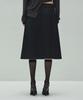 Daiaegeuneol Low Rise Midi Skirt (Black)