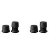 4X Adjustable Bed Risers Heavy Duty Furniture Risers Sofa Table Couch Floor Lift -Black