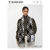 Used BURBERRY Check Cashmere Scarf